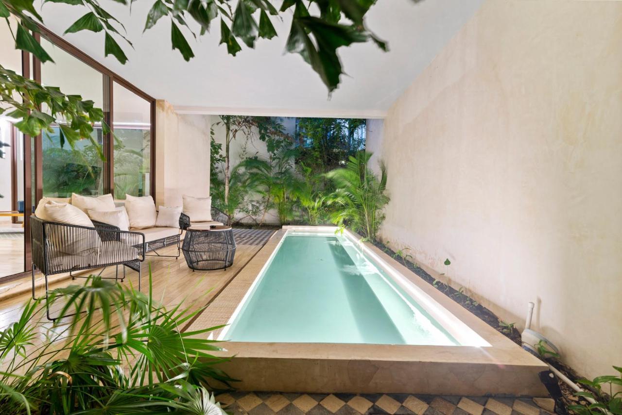 102-104 Amazing Private Pool And Fully Equipped Apartment Tulum Bagian luar foto
